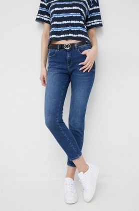 Sisley jeansi Ibiza femei high waist