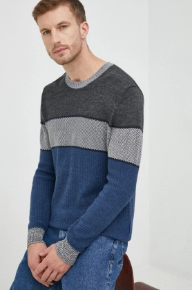 Sisley pulover din amestec de lana barbati, light
