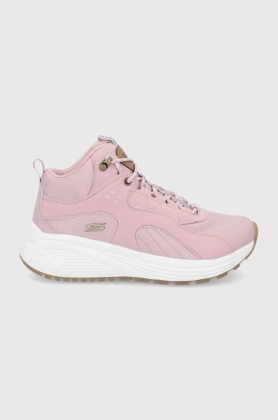 Skechers Pantofi culoarea roz, cu platforma
