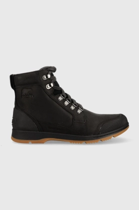 Sorel pantofi inalti Ankeny II Mid barbati, culoarea negru