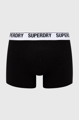 Superdry boxeri barbati, culoarea negru