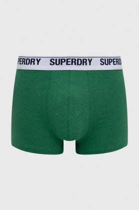 Superdry boxeri barbati, culoarea verde