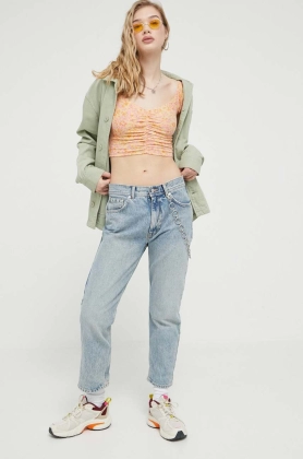 Superdry jeansi femei high waist