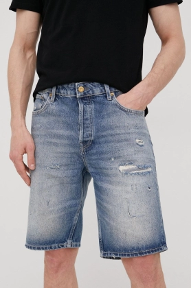 Superdry pantaloni scurti jeans barbati,