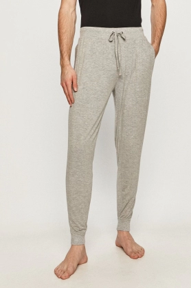 Ted Baker Pantaloni de pijama barbati, culoarea gri, material neted