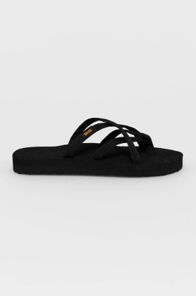 Teva Papuci femei, culoarea negru