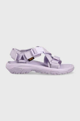 Teva sandale Hurricane Verge femei, culoarea violet, 1121535