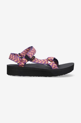 Teva sandale Midform Universal Vegan femei, cu platforma