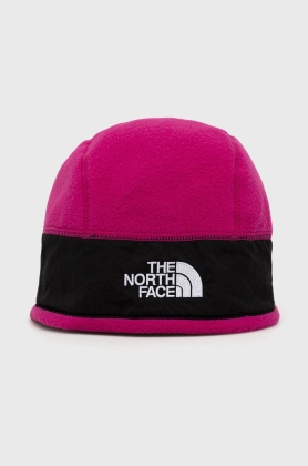 The North Face caciula culoarea violet,
