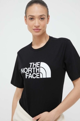 The North Face tricou din bumbac culoarea negru