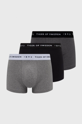 Tiger Of Sweden Boxeri (3-pack) barbati, culoarea gri