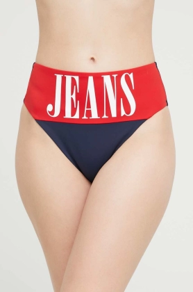 Tommy Jeans bikini brazilieni culoarea albastru marin