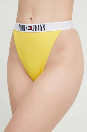Tommy Jeans bikini brazilieni culoarea galben