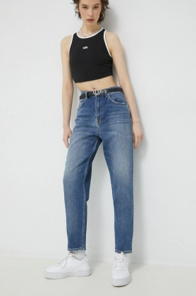 Tommy Jeans jeansi Mom Jean femei high waist