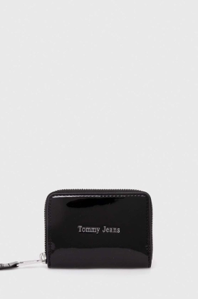 Tommy Jeans portofel femei, culoarea negru