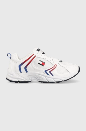 Tommy Jeans sneakers City Runner , culoarea alb