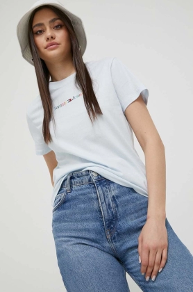 Tommy Jeans tricou din bumbac