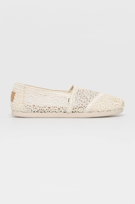 Toms Espadrile Alpargata culoarea bej