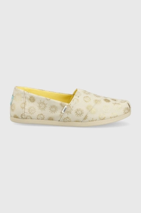 Toms espadrile Alpargata culoarea bej