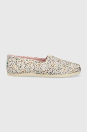 Toms espadrile Alpargata culoarea roz