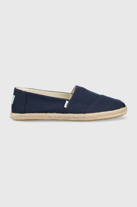 Toms espadrile Alpargata Rope culoarea albastru marin, 10019674