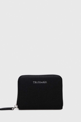 Trussardi portofel femei, culoarea negru