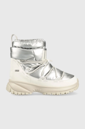 UGG cizme de iarna W Yose Puffer Mid culoarea argintiu