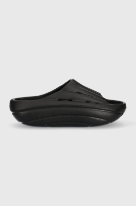 UGG papuci Foamo Slide femei, culoarea negru, cu platforma, 1136880