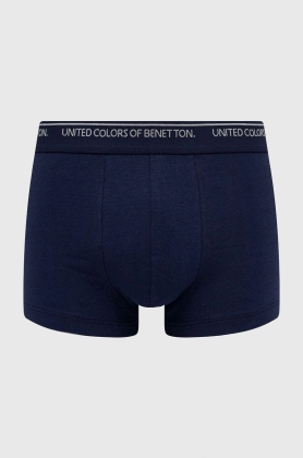 United Colors of Benetton Boxeri barbati, culoarea albastru marin