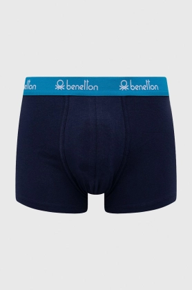United Colors of Benetton boxeri barbati, culoarea albastru marin
