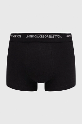 United Colors of Benetton Boxeri barbati, culoarea negru