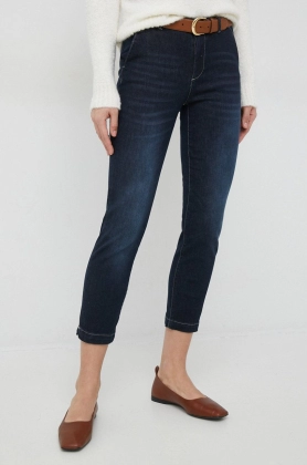 United Colors of Benetton jeansi Scarlett femei medium waist