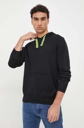 United Colors of Benetton pulover barbati, culoarea negru,