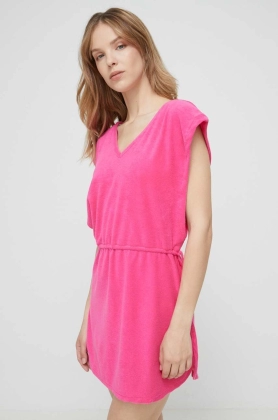 United Colors of Benetton rochie de plaja culoarea roz