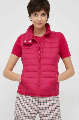 United Colors of Benetton vesta femei, culoarea roz, de tranzitie