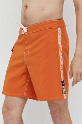 Vans pantaloni scurti culoarea portocaliu