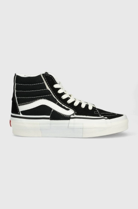 Vans tenisi SK8-Hi Reconstruct culoarea negru, VN0005UK6BT1