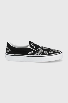 Vans tenisi Ua Classic Slip-on culoarea negru