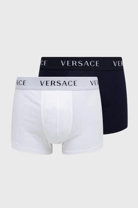 Versace Boxeri (2-pack) barbati, culoarea alb