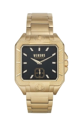 Versus Versace ceas barbati, culoarea auriu