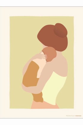 Vissevasse Poster Motherhood 30x40 cm