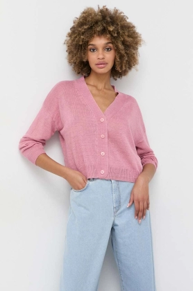 Weekend Max Mara cardigan de in culoarea roz, light