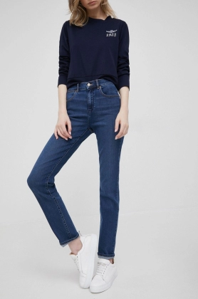 Wrangler jeansi Slim Soft Star femei , high waist