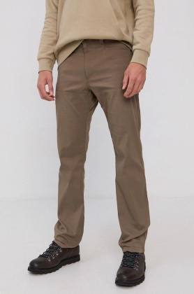 Wrangler Pantaloni barbati, culoarea gri, model drept