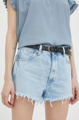 Wrangler pantaloni scurti jeans Festival femei, neted, high waist