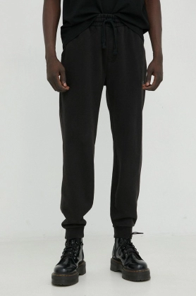 Young Poets Society pantaloni de trening Maleo barbati, culoarea negru, neted