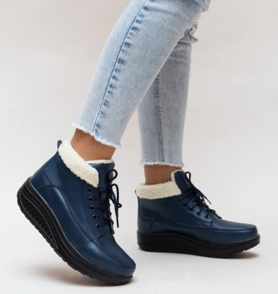 Pantofi Casual Blind Bleu 2