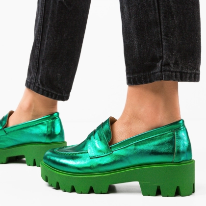 Pantofi Casual dama Kardy Verde