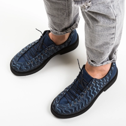 Pantofi Casual Simion Bleumarin