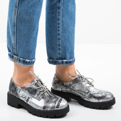 Pantofi Casual Survive Argintii